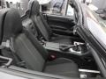 2017 Fiat 124 Spider Nero Interior Front Seat Photo