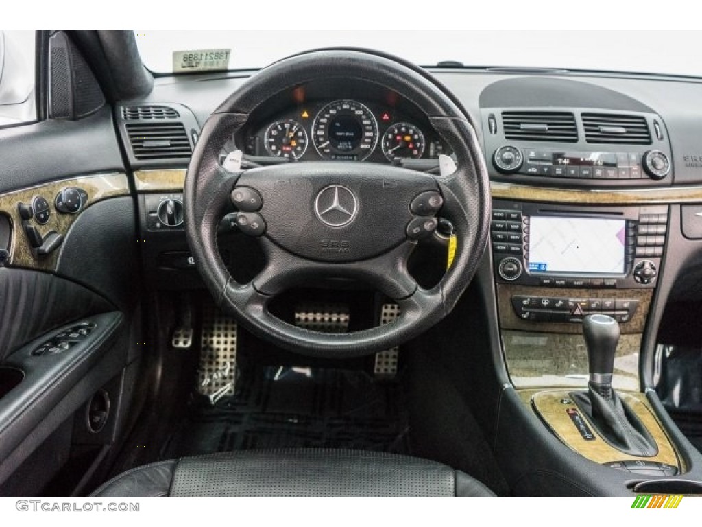 2008 E 63 AMG Sedan - Iridium Silver Metallic / Black photo #4