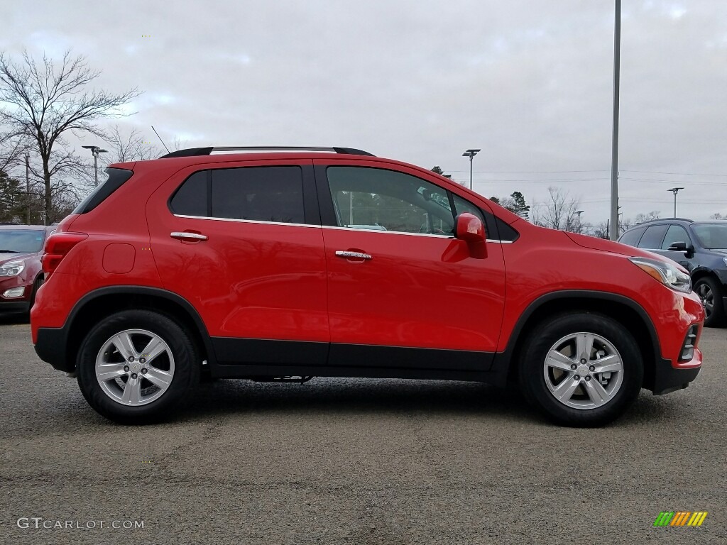 Red Hot 2017 Chevrolet Trax LT Exterior Photo #118215602