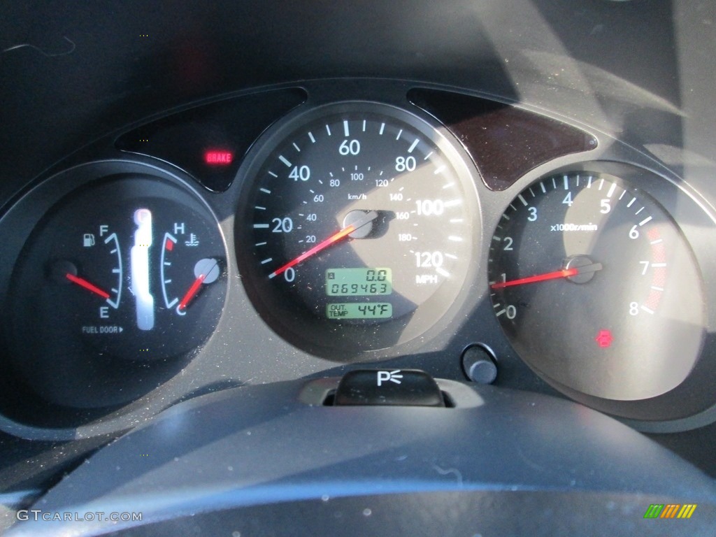 2004 Forester 2.5 X - Woodland Green Pearl / Beige photo #26