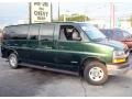 2004 Dark Green Metallic Chevrolet Express 3500 LS Passenger Van  photo #4