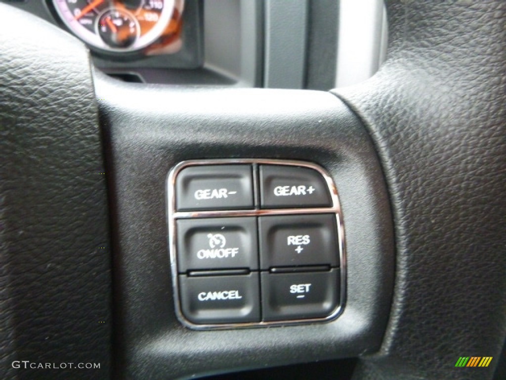 2017 1500 Express Quad Cab 4x4 - Bright Silver Metallic / Black/Diesel Gray photo #19