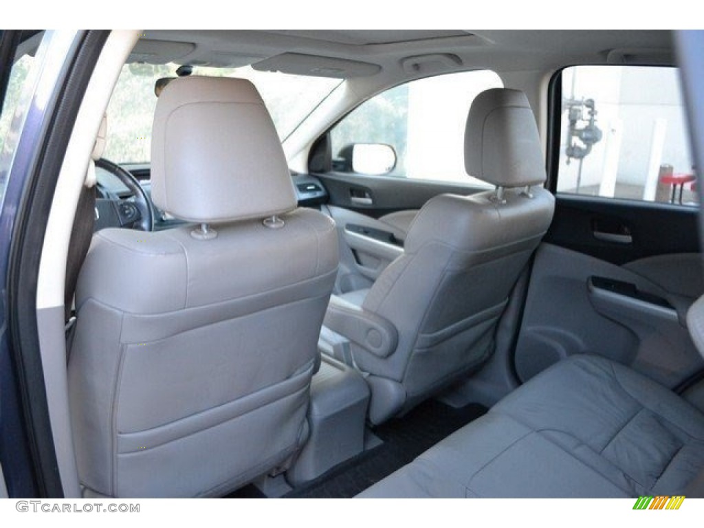 2014 CR-V EX-L AWD - Twilight Blue Metallic / Gray photo #20