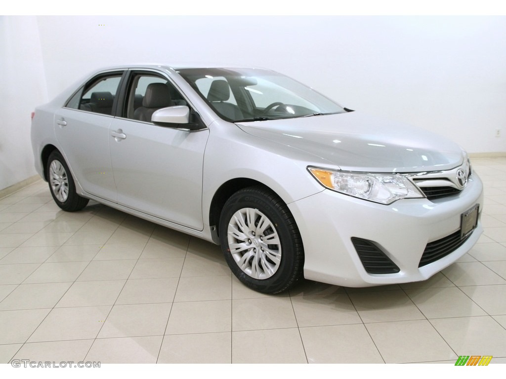 2014 Camry LE - Classic Silver Metallic / Ash photo #1