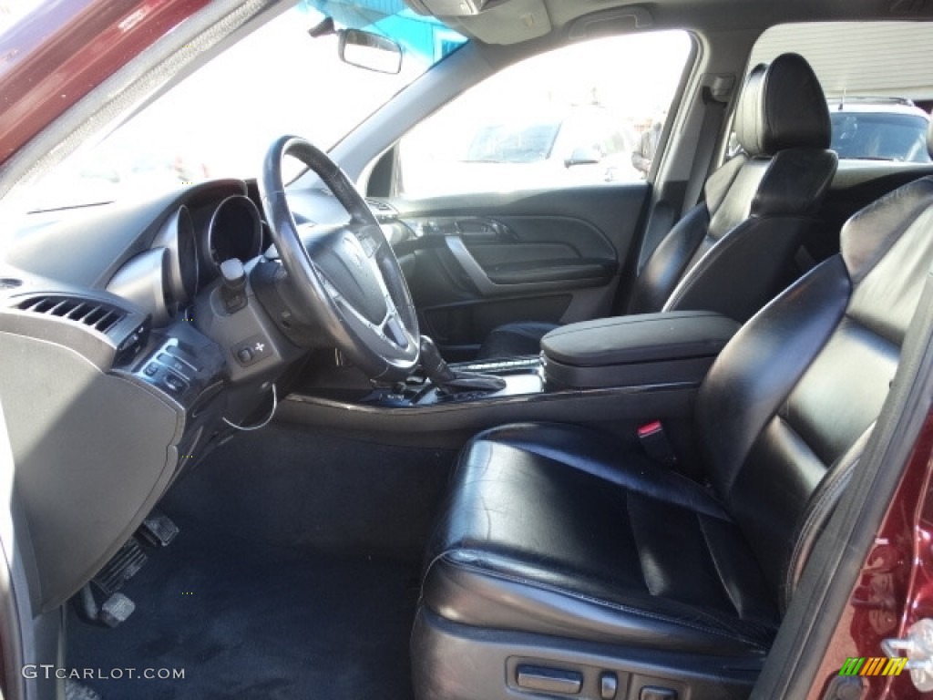 2007 MDX Technology - Dark Cherry Red Pearl / Ebony photo #10