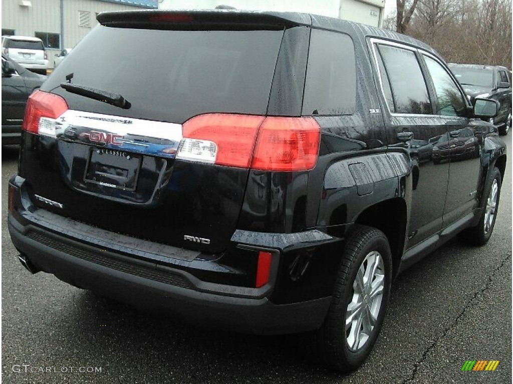 2017 Terrain SLE AWD - Dark Sapphire Blue Metallic / Jet Black photo #2