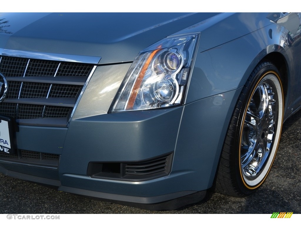 2008 CTS 4 AWD Sedan - Sunset Blue / Cashmere/Cocoa photo #31