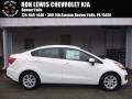 Clear White 2017 Kia Rio 