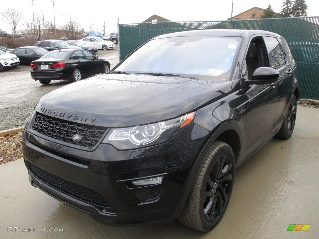 2017 Discovery Sport HSE Luxury - Narvik Black / Ebony/Pimento photo #7