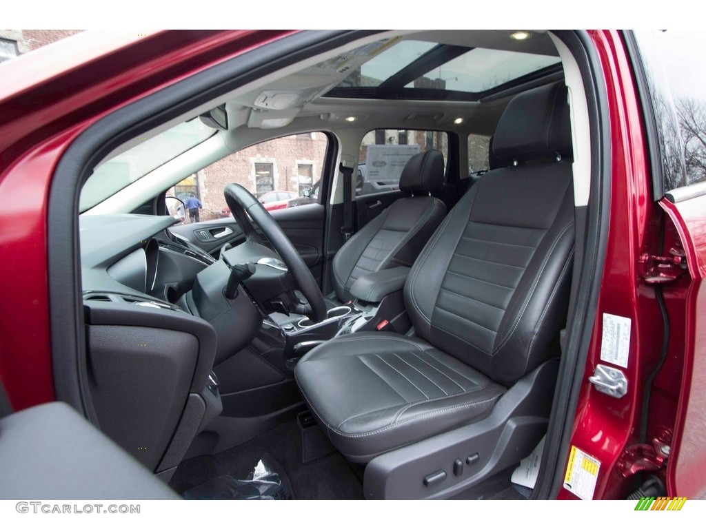 2014 Escape Titanium 2.0L EcoBoost 4WD - Ruby Red / Charcoal Black photo #13