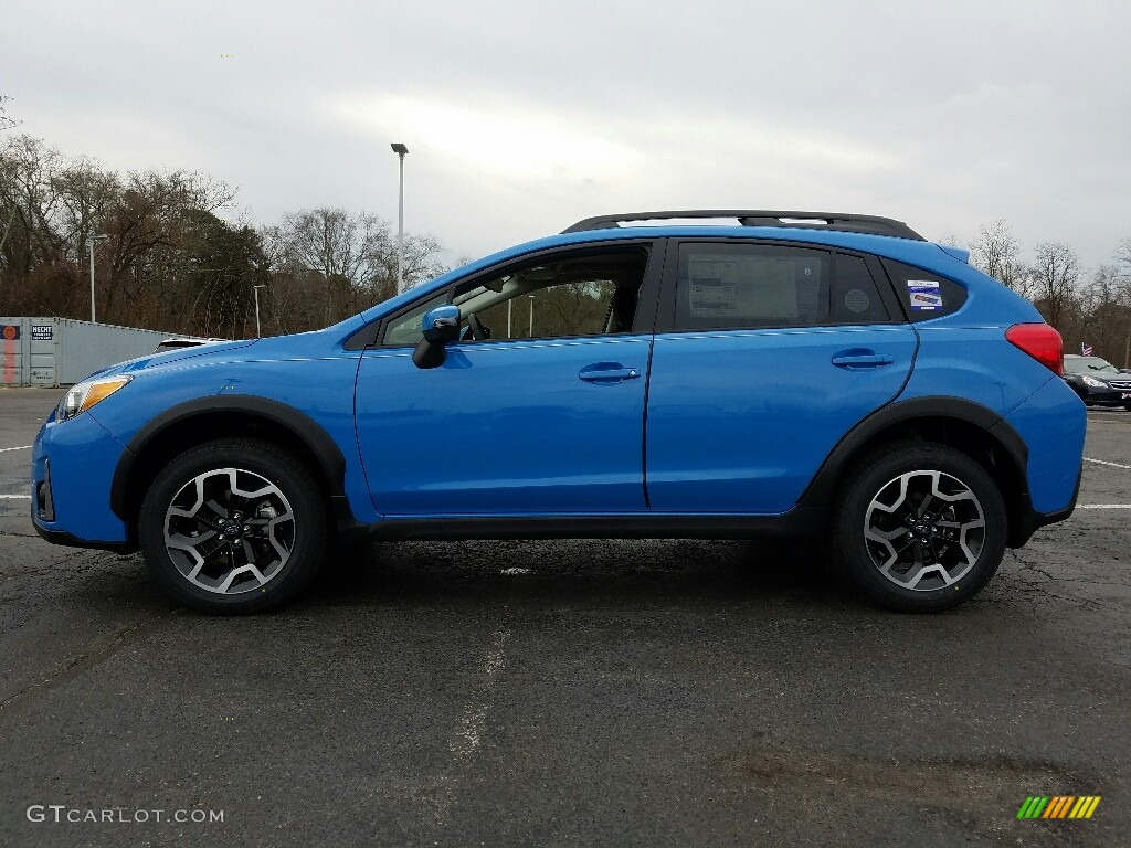 2017 Crosstrek 2.0i Limited - Hyper Blue / Black photo #3