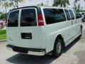 Summit White - Express LS 3500 Extended Passenger Van Photo No. 3