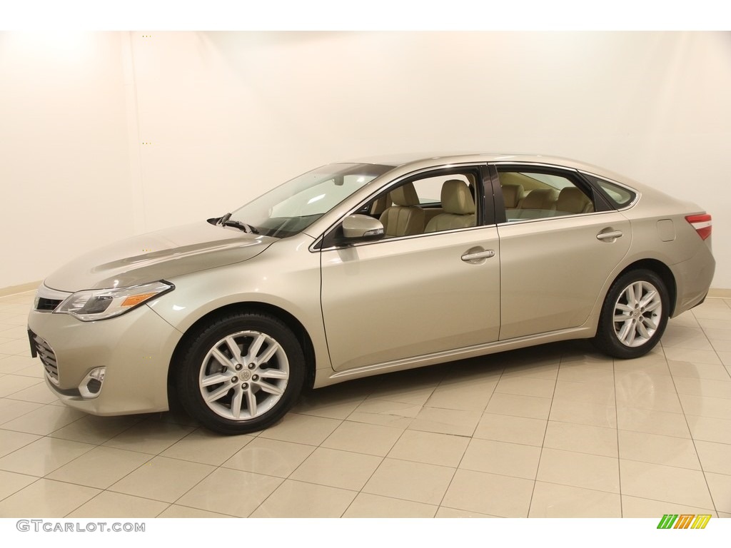 2013 Avalon XLE - Champagne Mica / Almond photo #3