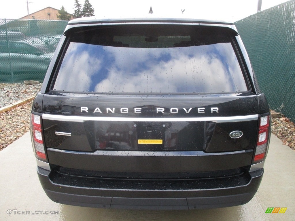 2017 Range Rover Supercharged - Narvik Black / Ebony/Ebony photo #9