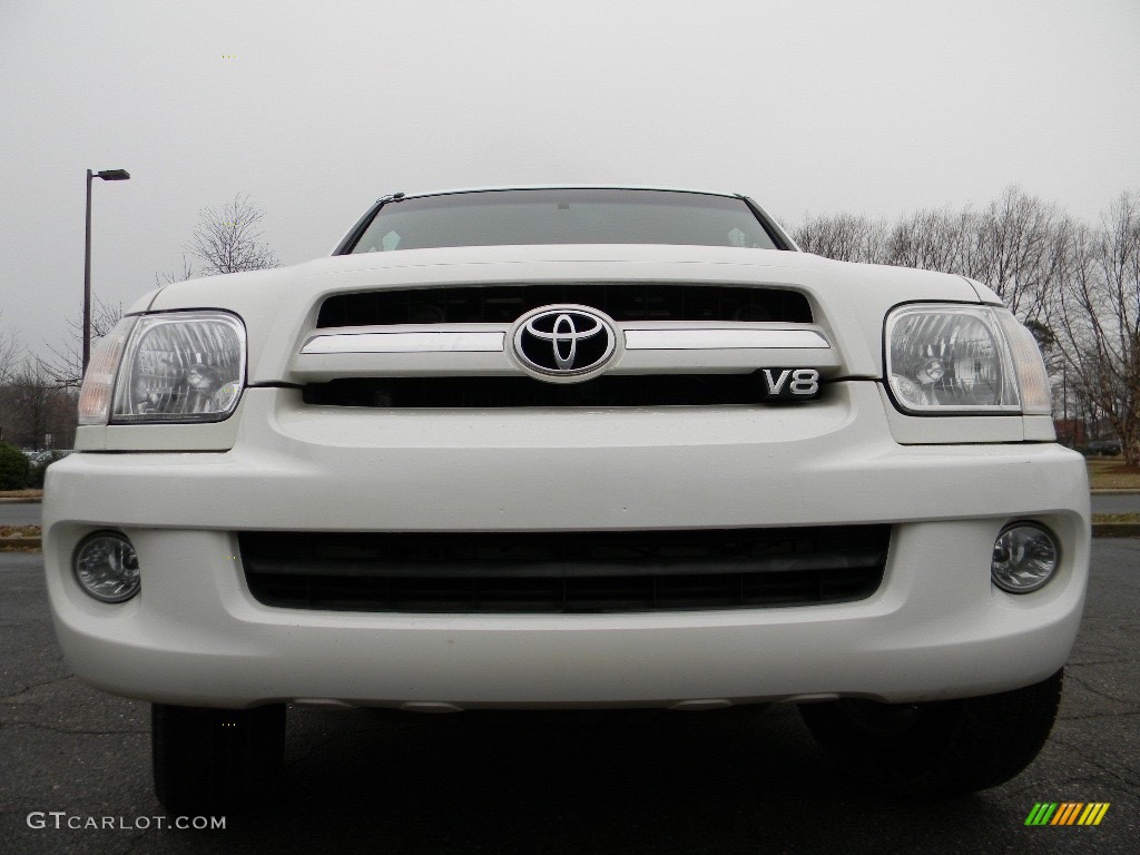 2005 Sequoia Limited 4WD - Natural White / Light Charcoal photo #4