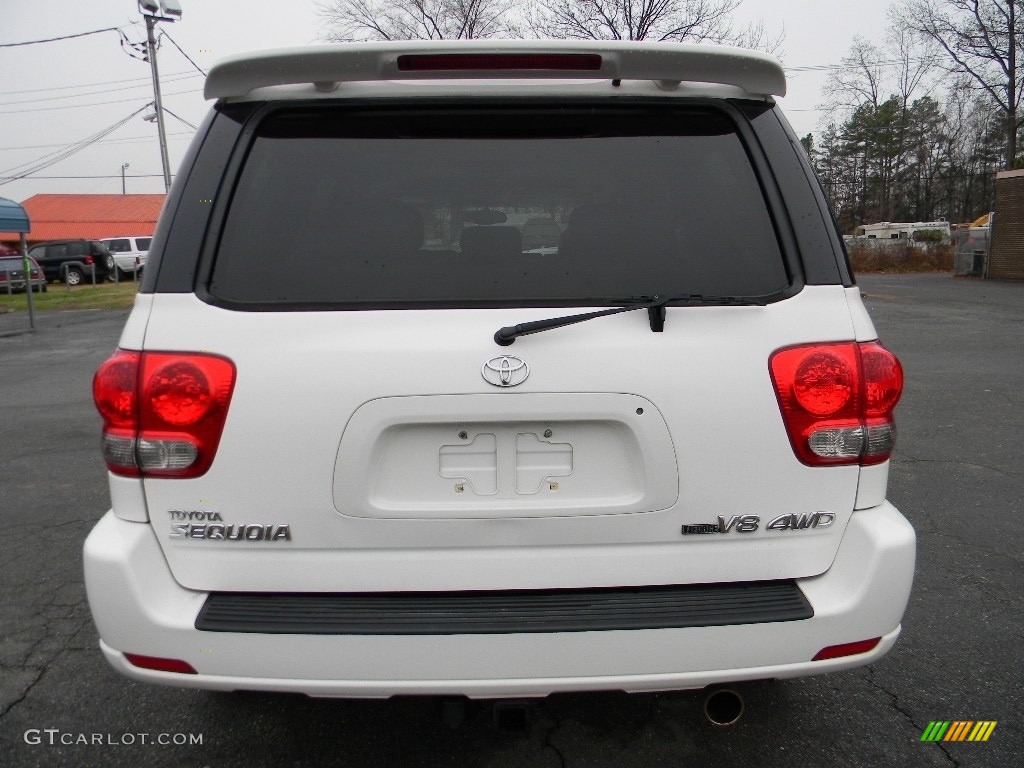 2005 Sequoia Limited 4WD - Natural White / Light Charcoal photo #9
