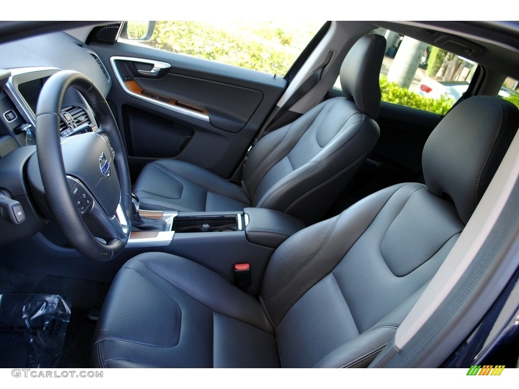 Off Black Interior 2017 Volvo XC60 T5 Inscription Photo #118225412