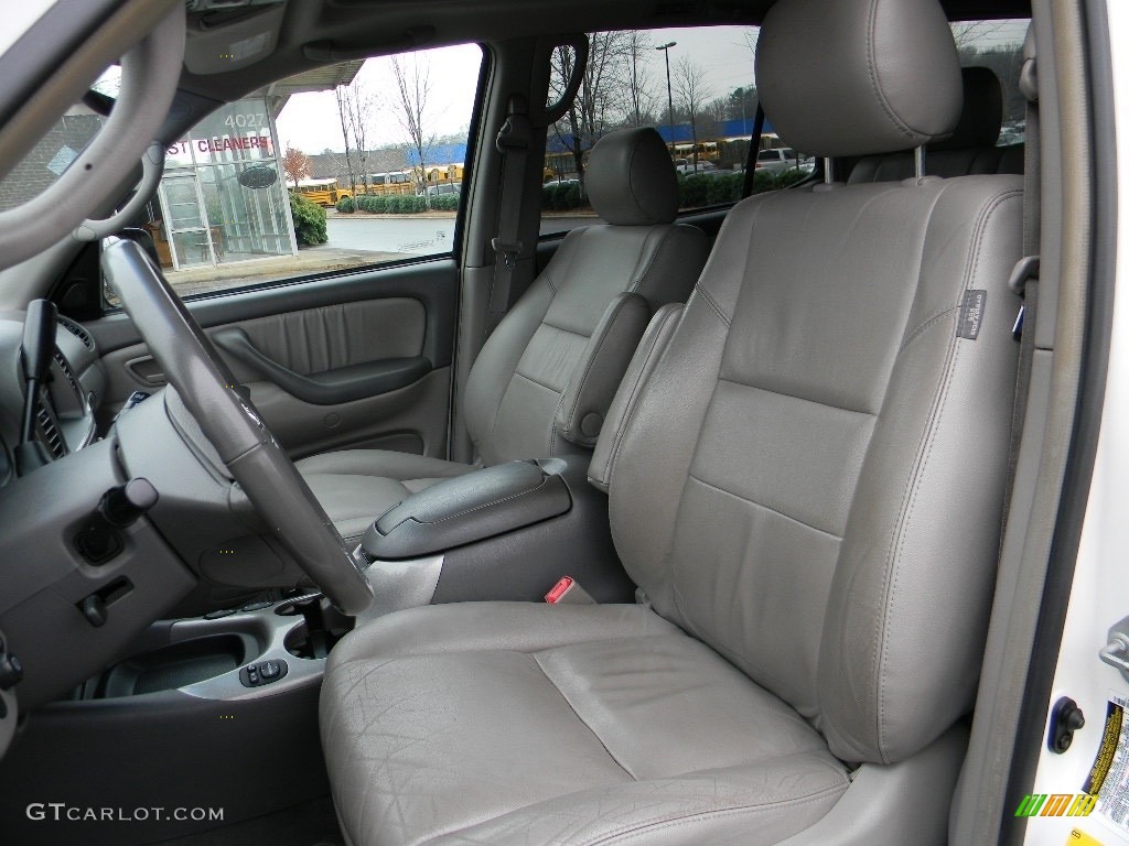 2005 Sequoia Limited 4WD - Natural White / Light Charcoal photo #18