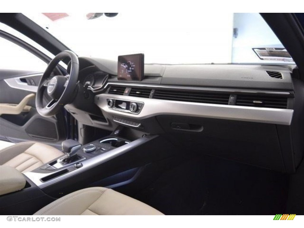 2017 A4 2.0T Premium - Scuba Blue Metallic / Atlas Beige photo #17