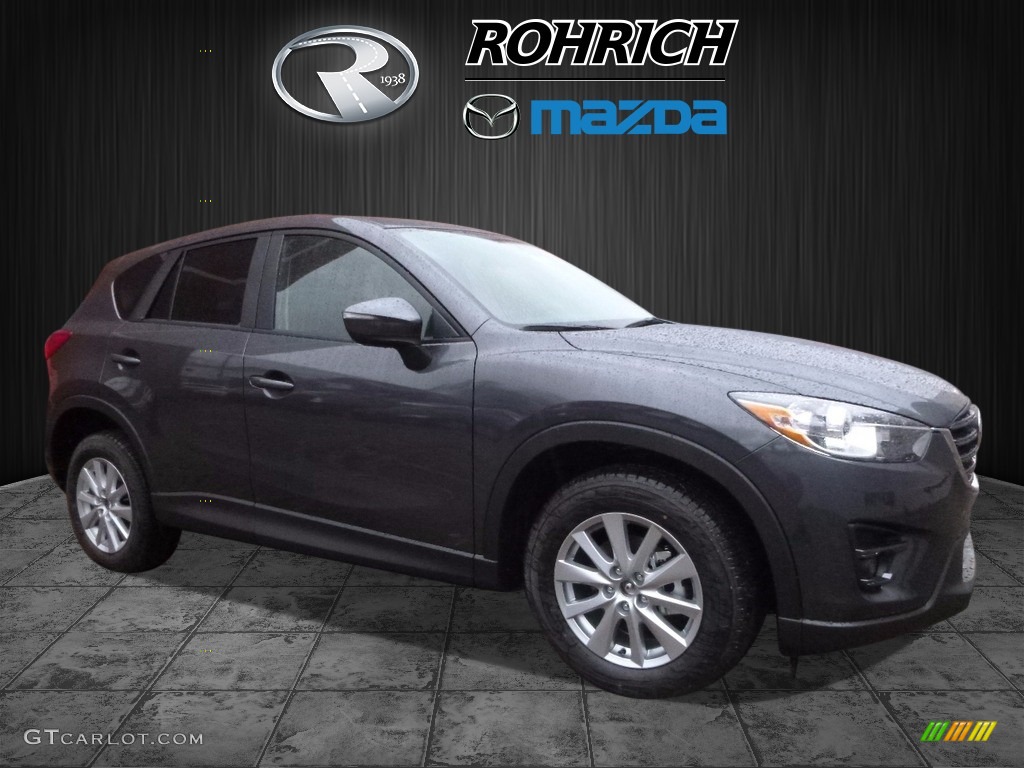 2016 CX-5 Touring AWD - Meteor Gray Mica / Black photo #1