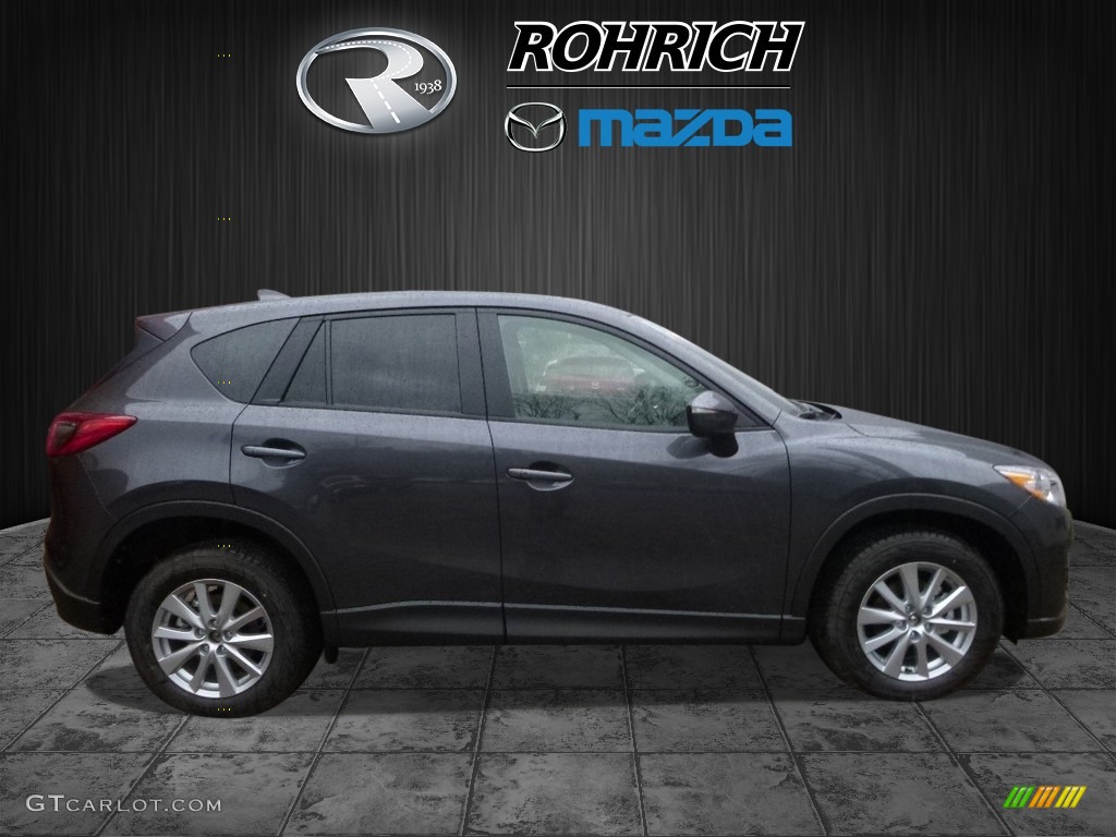 2016 CX-5 Touring AWD - Meteor Gray Mica / Black photo #2
