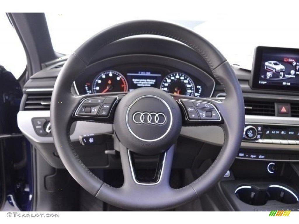 2017 A4 2.0T Premium - Scuba Blue Metallic / Atlas Beige photo #30