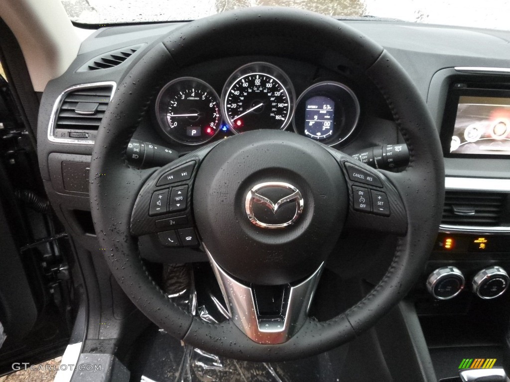 2016 CX-5 Touring AWD - Meteor Gray Mica / Black photo #14