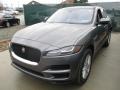 2017 Ammonite Grey Jaguar F-PACE 35t AWD Prestige  photo #8