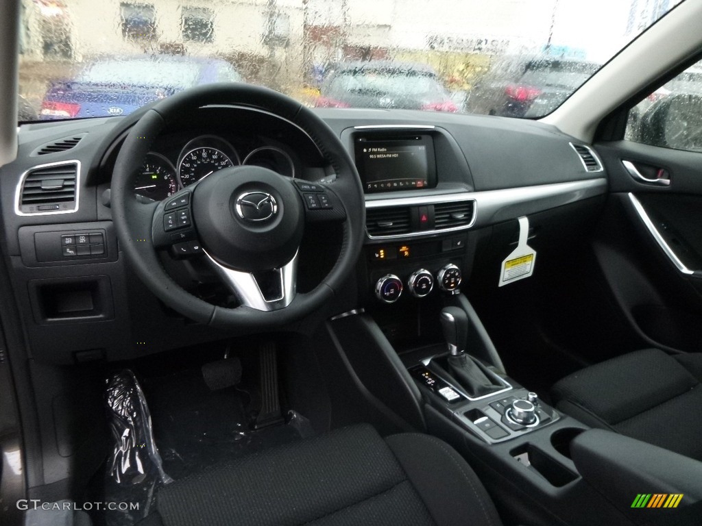2016 CX-5 Touring AWD - Titanium Flash Mica / Black photo #9