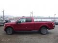 2017 Ruby Red Ford F150 XLT SuperCab 4x4  photo #5