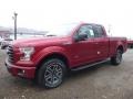 2017 Ruby Red Ford F150 XLT SuperCab 4x4  photo #6