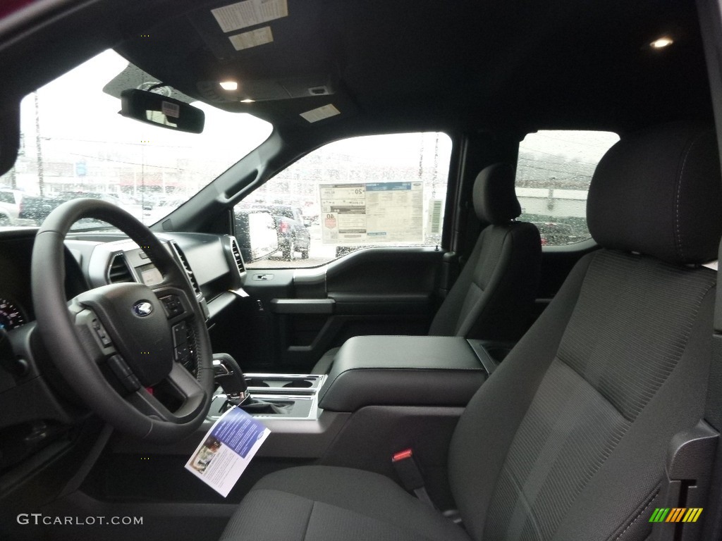 2017 F150 XLT SuperCab 4x4 - Ruby Red / Black photo #10
