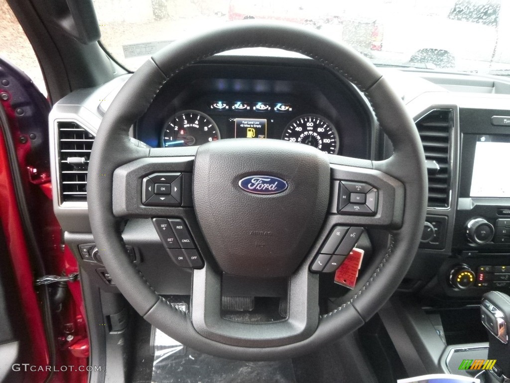 2017 F150 XLT SuperCab 4x4 - Ruby Red / Black photo #16