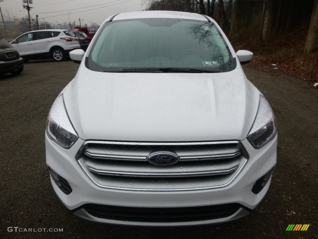 2017 Escape SE 4WD - Oxford White / Charcoal Black photo #9