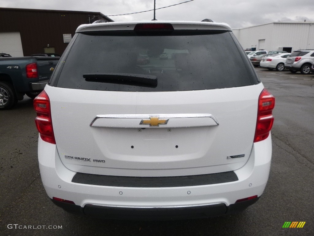 2017 Equinox Premier AWD - Summit White / Jet Black photo #6