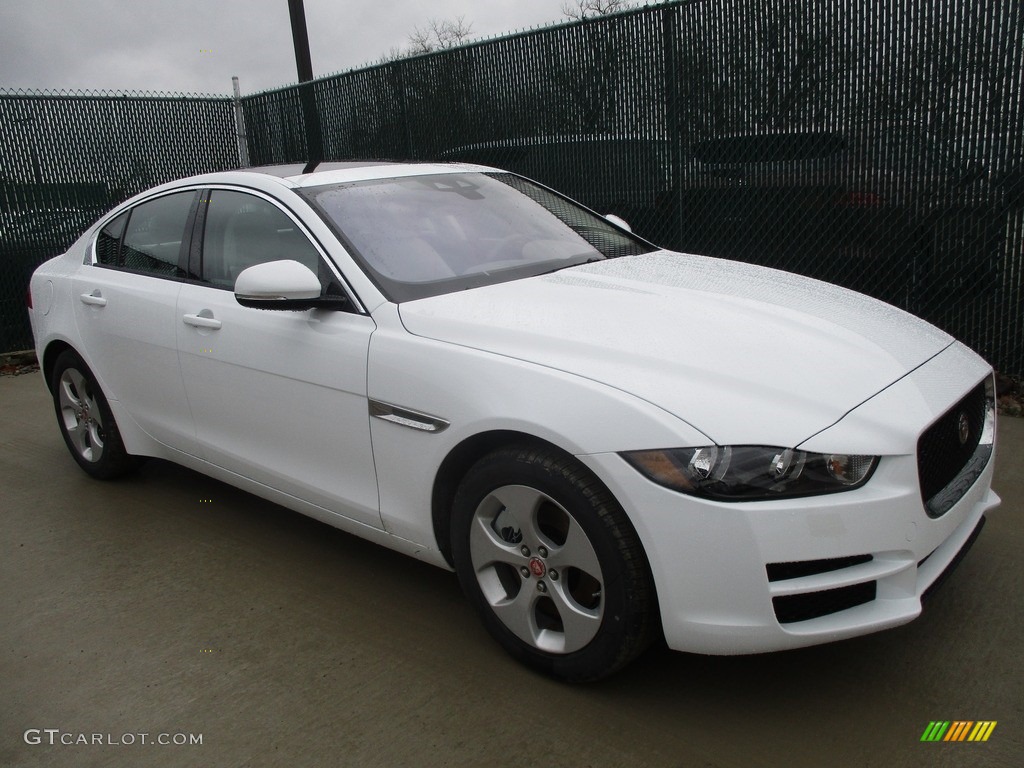 Polaris White Jaguar XE