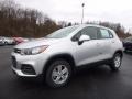 Silver Ice Metallic 2017 Chevrolet Trax LS AWD Exterior