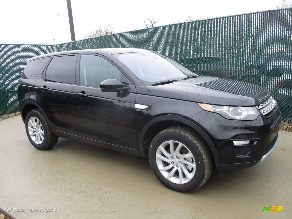 Santorini Black Metallic 2017 Land Rover Discovery Sport HSE Exterior Photo #118228571