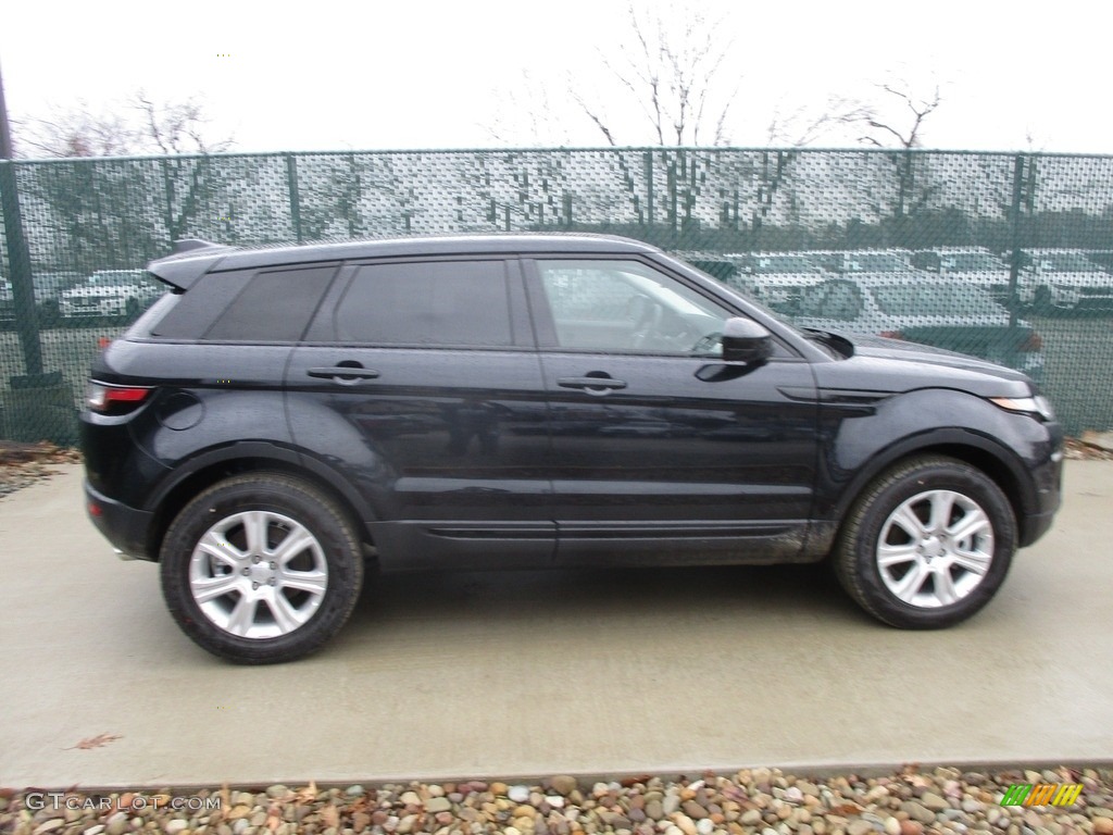 2017 Range Rover Evoque SE Premium - Farallon Black Metallic / Ebony/Ebony photo #2