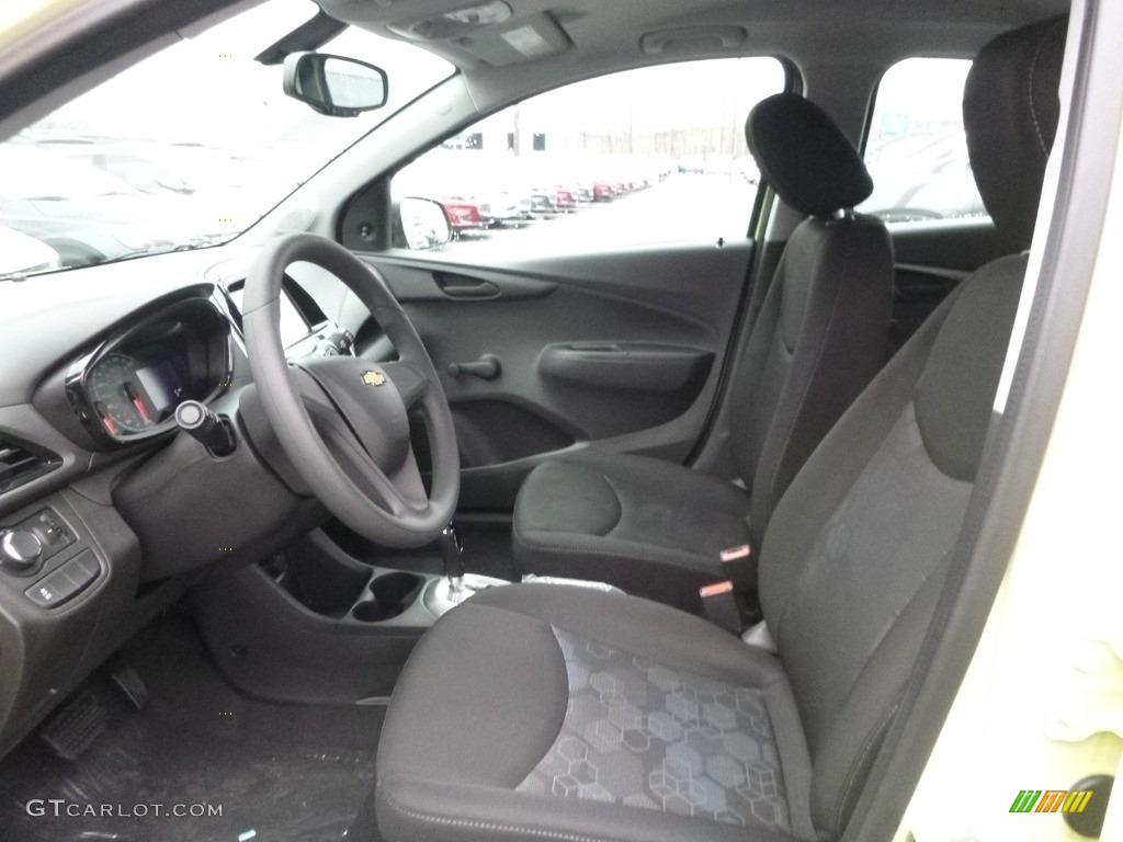 Jet Black Interior 2017 Chevrolet Spark LS Photo #118229567