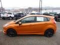 Orange Spice Metallic Tri-Coat 2017 Ford Fiesta ST Hatchback Exterior