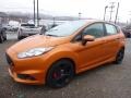 Orange Spice Metallic Tri-Coat 2017 Ford Fiesta ST Hatchback Exterior