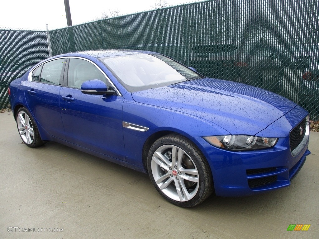 Caesium Blue Jaguar XE