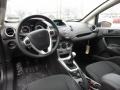  2017 Fiesta SE Sedan Charcoal Black Interior