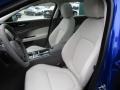 2017 Jaguar XE Light Oyster Interior Front Seat Photo