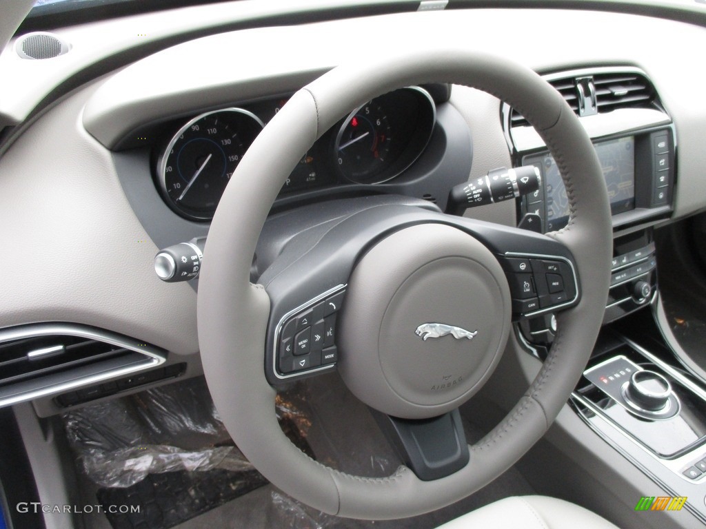 2017 XE 35t Premium AWD - Caesium Blue / Light Oyster photo #15