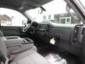2017 Silver Ice Metallic Chevrolet Silverado 1500 WT Regular Cab 4x4  photo #5