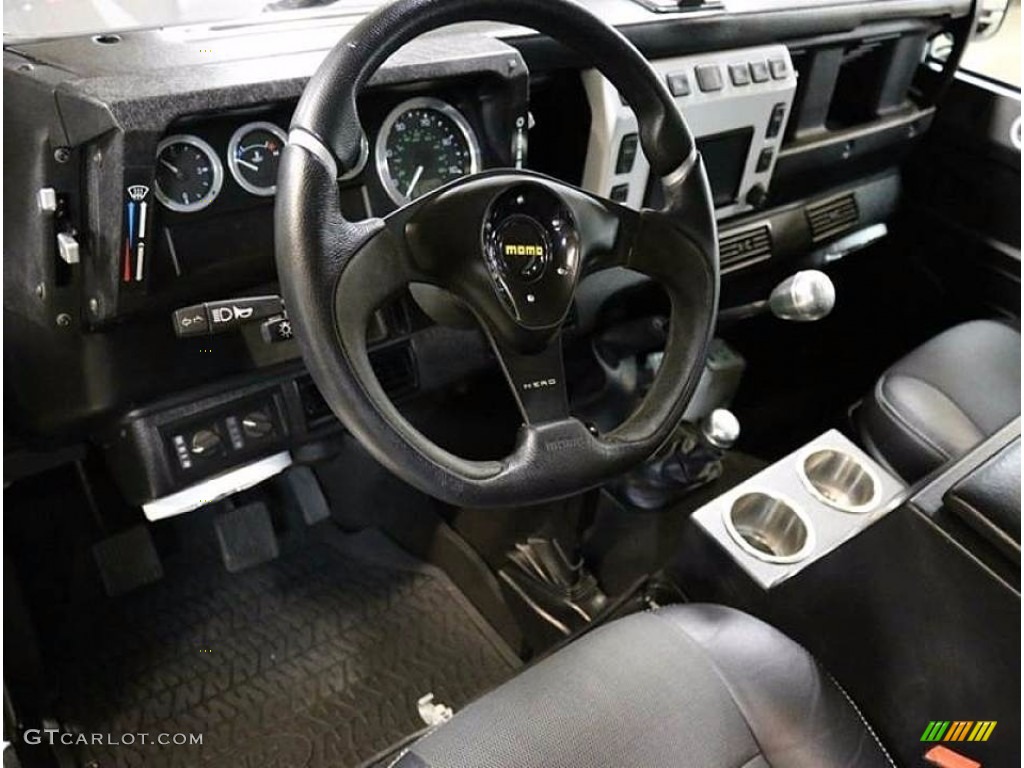 Grey Interior 1985 Land Rover Defender 110 Hardtop Himalaya Photo #118230833