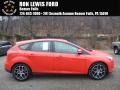 2017 Race Red Ford Focus SEL Hatch  photo #1