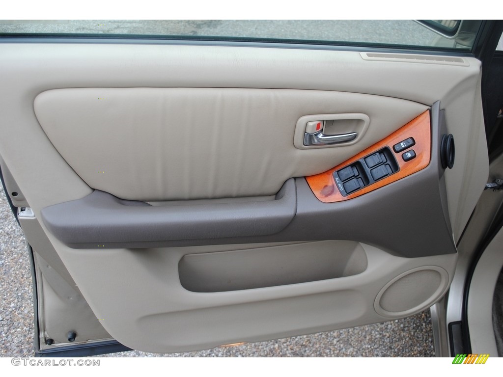 2001 RX 300 - Burnished Gold Metallic / Ivory photo #10